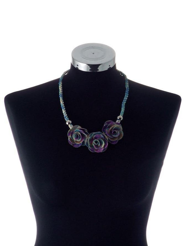 Colier material textil  Liza Panait Liza Panait Online Boutique